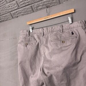 Polo Ralph Lauren The Polo Chino Classic Fit Pants 38x32 Gray Cotton Twill